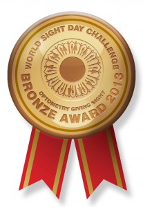 Optometry Giving Sight Bronze Award 2013